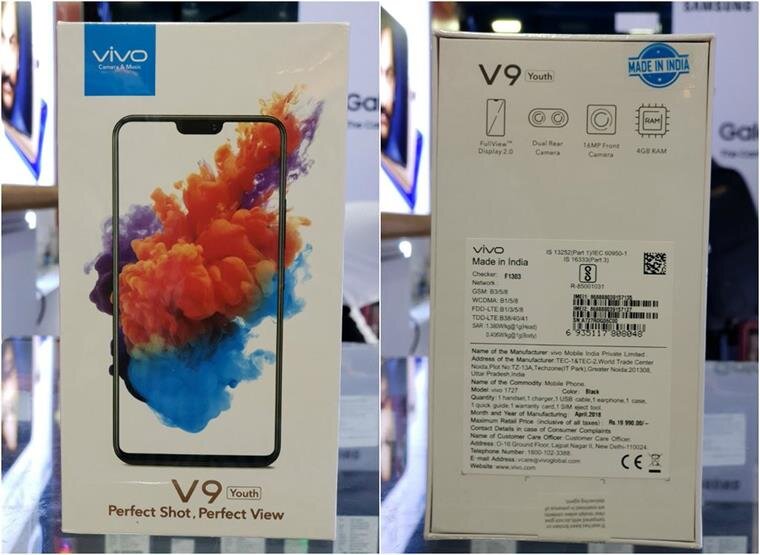 Điện thoại Vivo V9 Youth Gold (DM) Điện thoại Vivo V9 Youth Gold (DM)