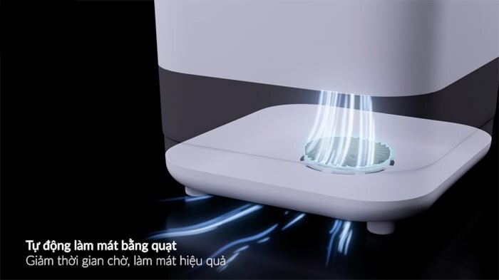 Trang bị quạt làm mát 