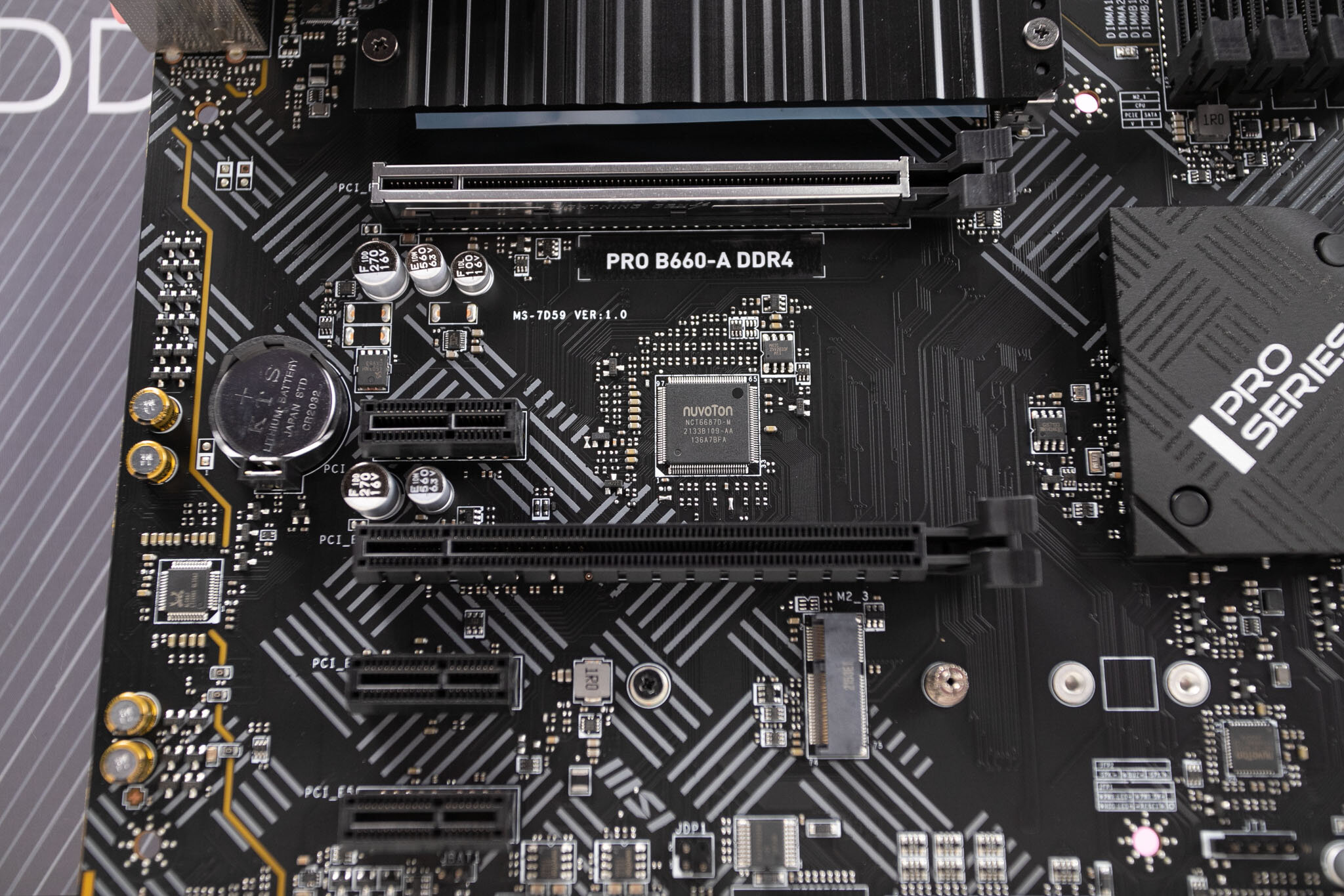 Mainboard MSI PRO B660-A DDR4 (Intel B660, Socket 1700, ATX, 4 khe RAM DDR4)