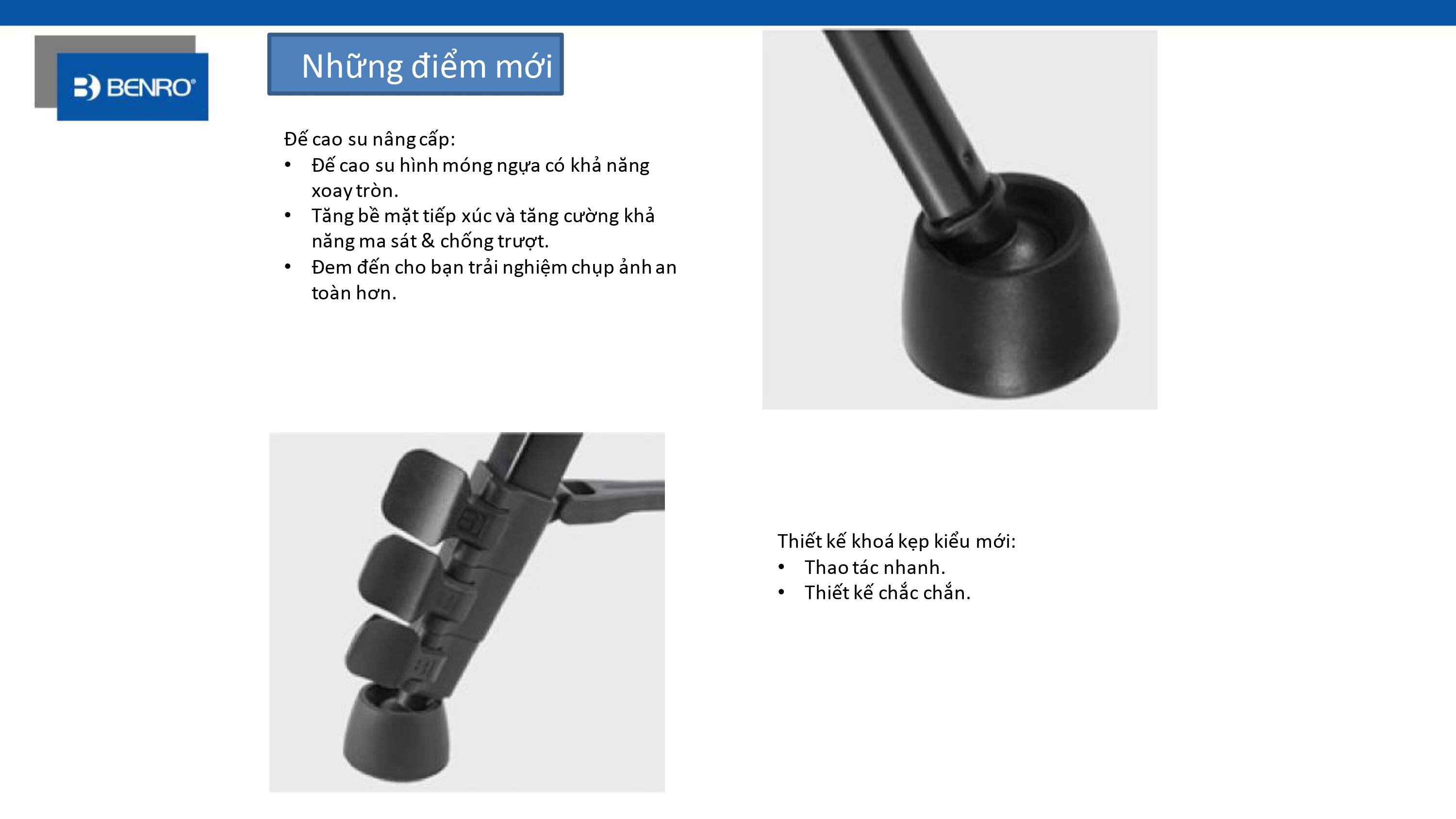 Chân máy ảnh/ máy quay Benro T890  ảnh 4