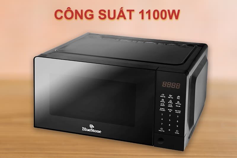 Lò vi sóng Bluestone MOB-7815 hoạt động với công suất 1100W