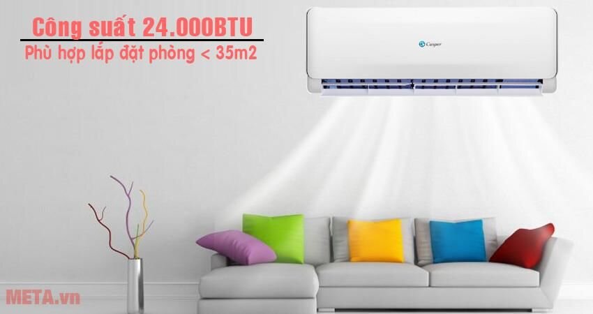 Điều hòa Casper 24000 BTU 2 chiều EH-24TL22