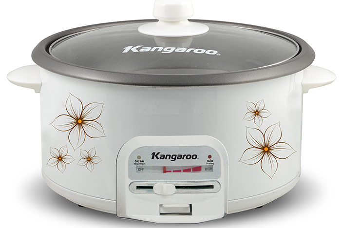Lẩu điện 4,5L Kangaroo kèm vỉ hấp KG272