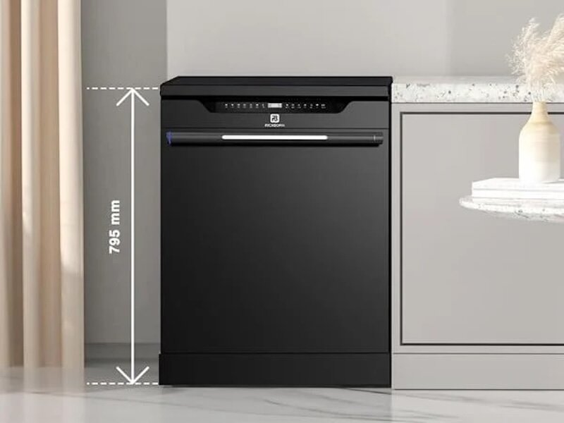 Máy rửa bát Richborn RDG6080SQB/G được trang bị 12 tính năng tăng cường