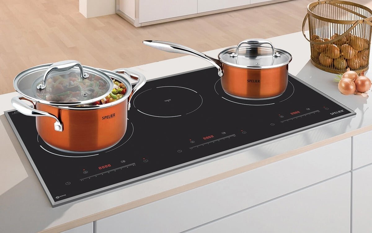 Bếp từ 3 vùng nấu Spelier SPM 938I Plus Bếp từ 3 vùng nấu Spelier SPM 938I Plus