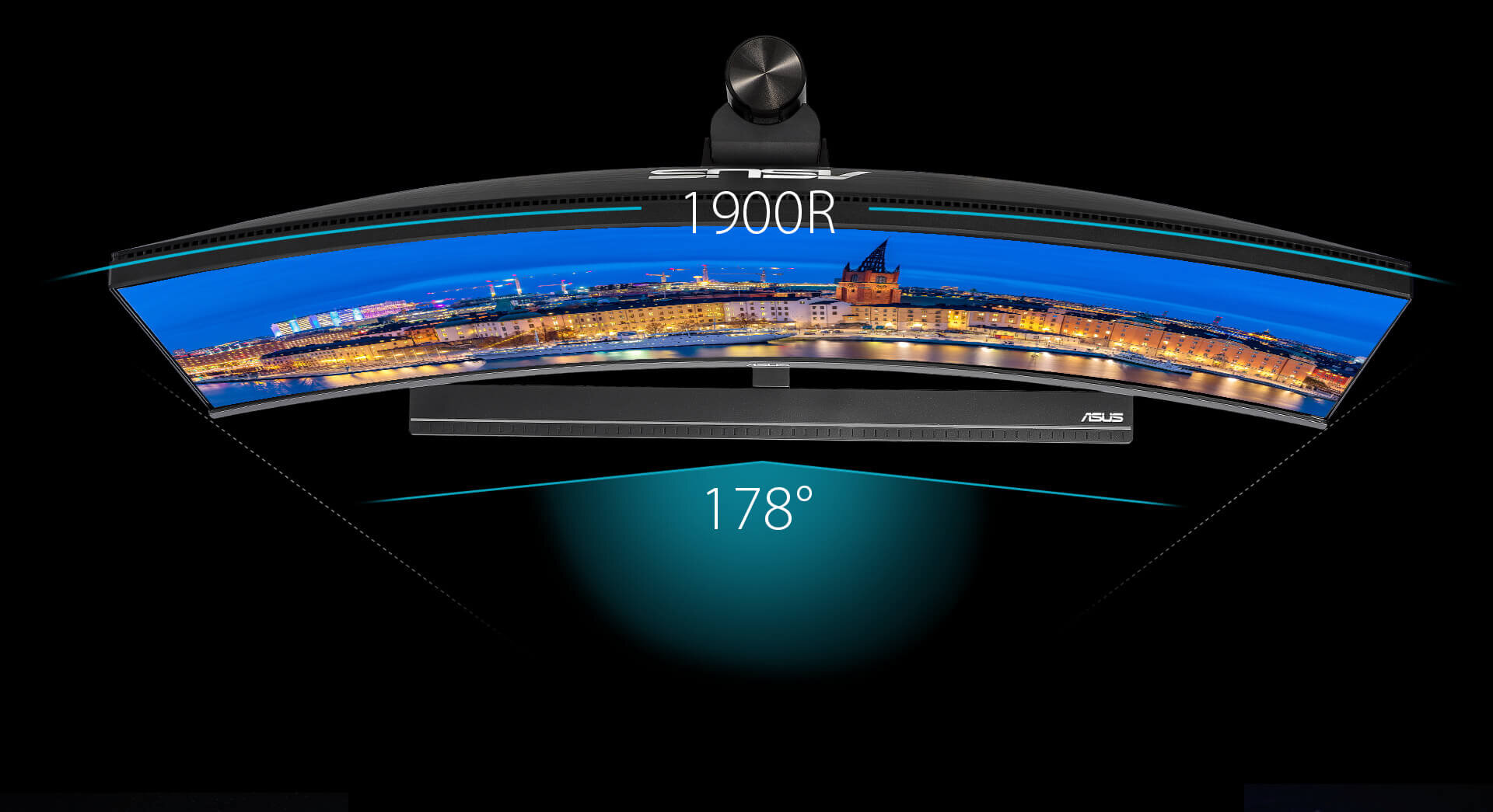 Độ cong hoàn hảo cho thị giác đắm chìm