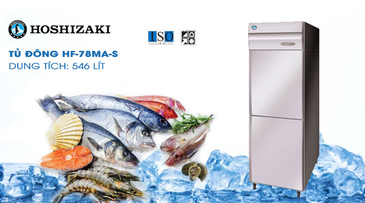Tủ đông Hoshizaki 2 cánh 546 lít HF-78MA-S