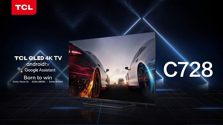 Android Tivi QLED TCL 4K 65 inch 65C728 thiết kế
