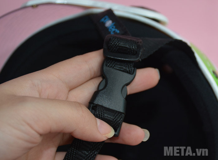 Mũ bảo hiểm Protec Kitty S 2 màu (có kính)