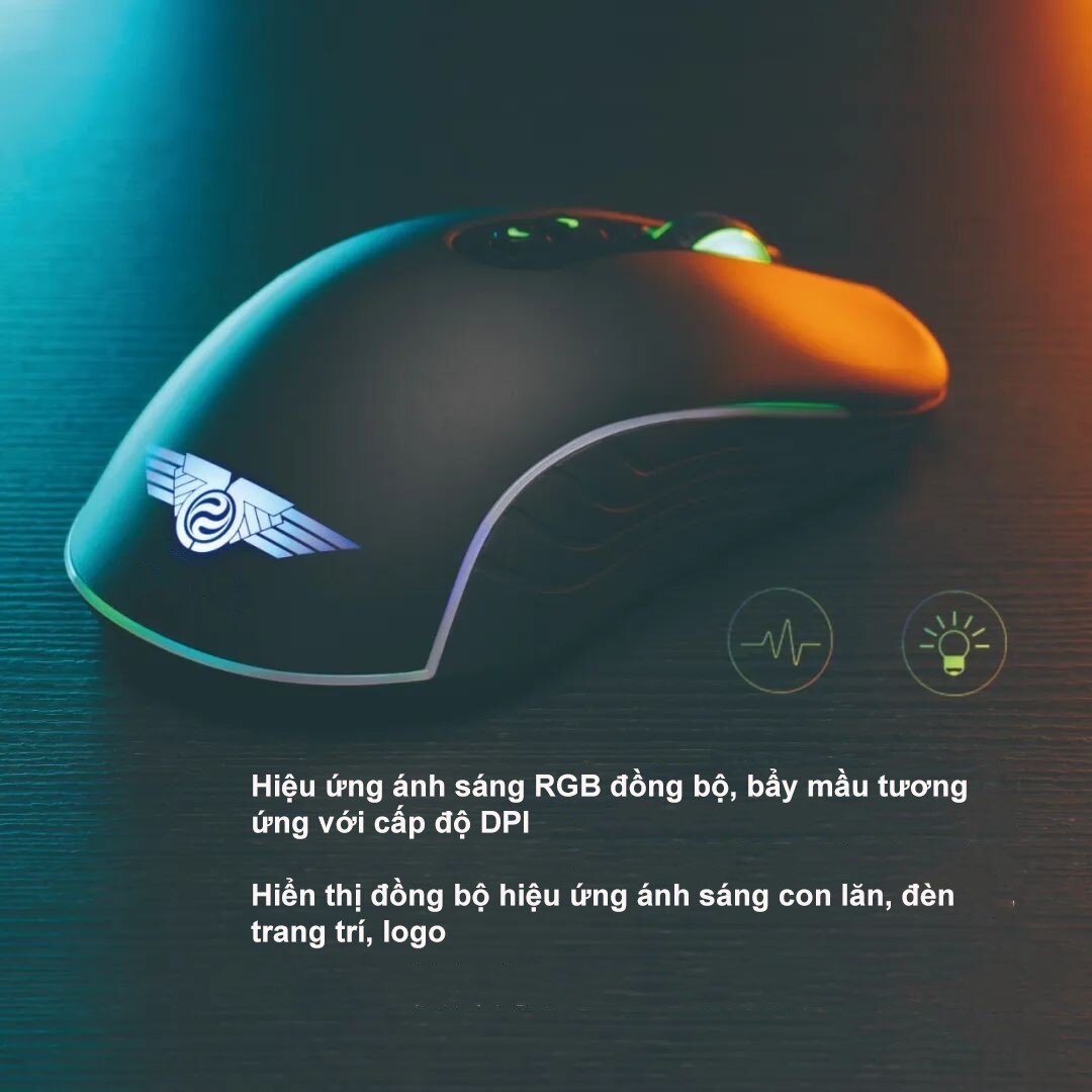 Chuột Gaming không dây Newmen WGX6