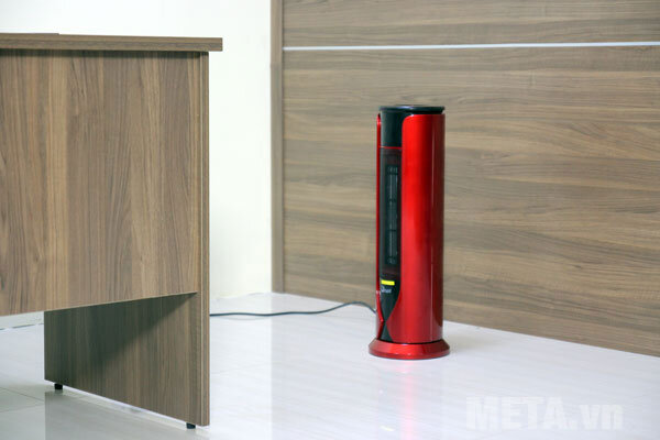 Quạt sưởi gốm Ceramic FujiE CH-1600 (đỏ đen)