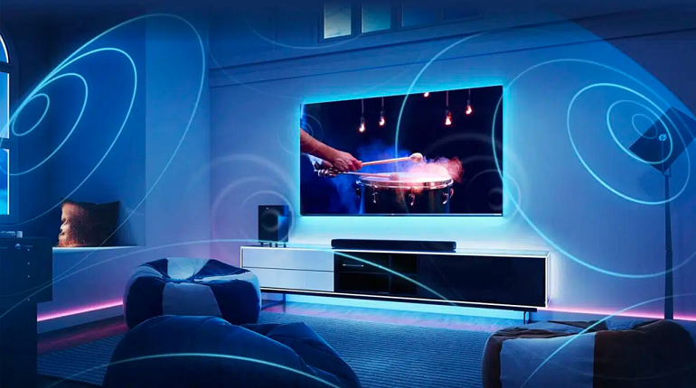 Google Tivi QLED TCL 4K 65 inch 65Q636 âm thanh