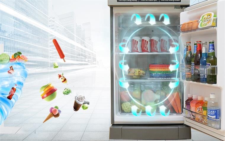 Tủ lạnh Inverter Panasonic NR-BA178VSV1 152 lít