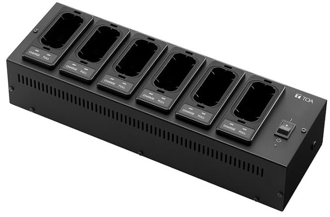 Bộ sạc 6 micro không dây TOA BC-5000-6 Bộ sạc 6 micro không dây TOA BC-5000-6