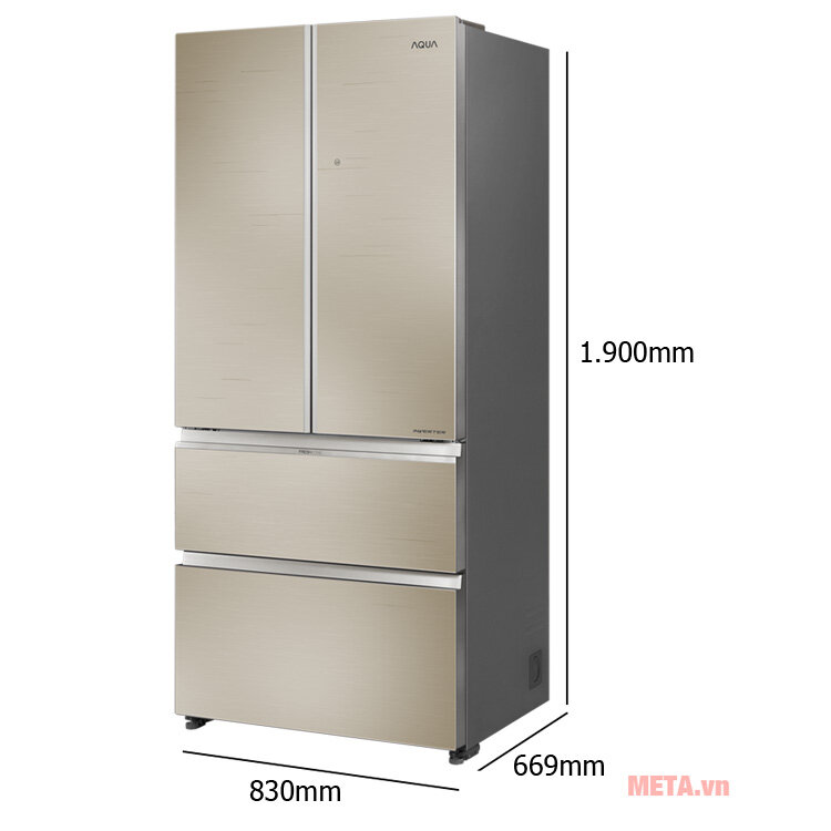 Tủ lạnh Aqua 4 cánh 592 lít AQR-IG656AM
