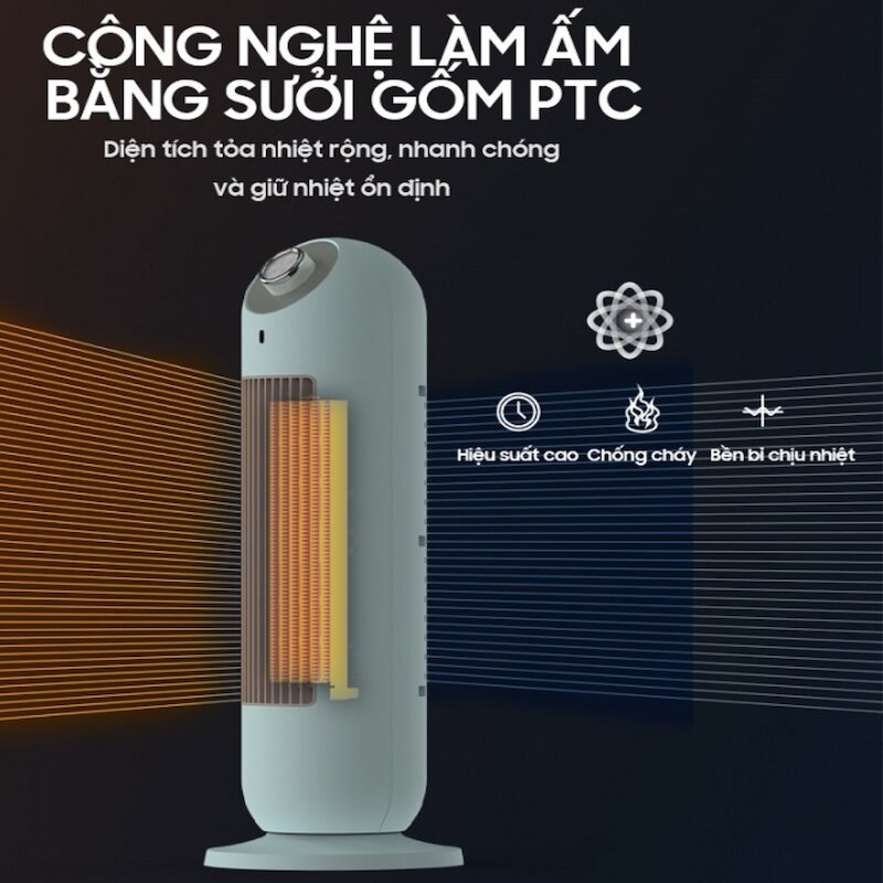 Quạt sưởi gốm Bear DNQ-C20B1