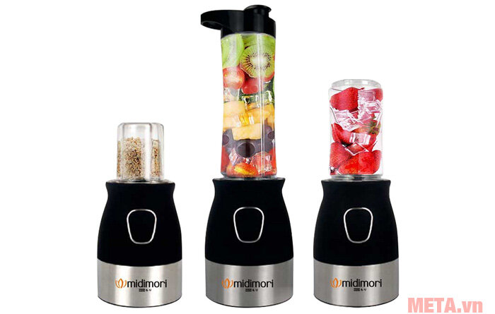 Máy xay sinh tố và thực phẩm đa năng Midimori MDMR-002