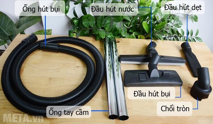 Máy hút bụi nước công nghiệp HiClean HC15 15 lít
