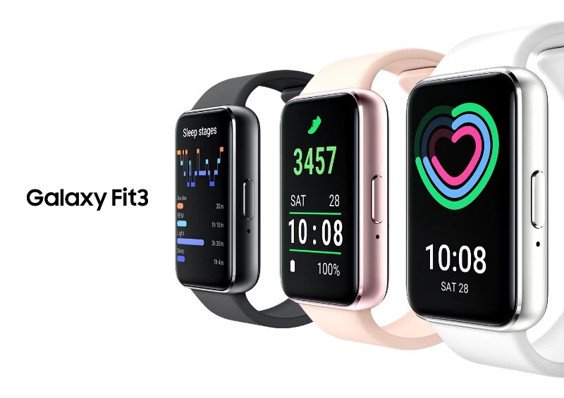 Đồng hồ thông minh Samsung Galaxy Fit3 thiết kế