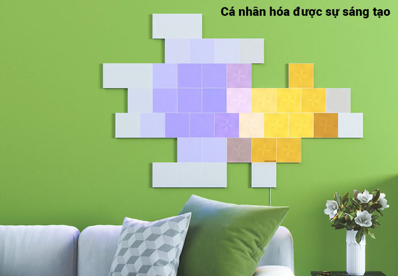 Đèn thông minh Nanoleaf Canvas Smarter Light Kit (NL29-0002SW-9PK) | Cá nhân hóa được sáng tạo