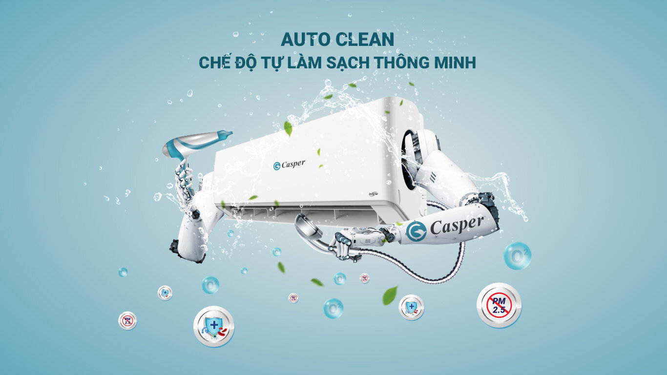 Máy lạnh Casper KC-09FC32 - Inverter, 1 HP