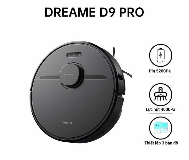 Robot hút bụi Dreame D9 Pro