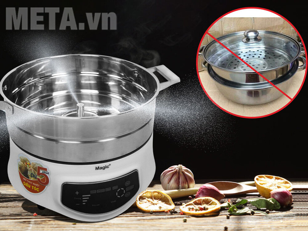 Nồi hấp thủy nhiệt Magic A-67