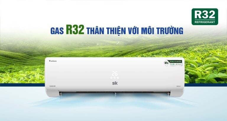 Điều hòa Sumikura APS/APO-H240 Gold sử dụng gas R32 Điều hòa Sumikura APS/APO-H240 Gold sử dụng gas R32