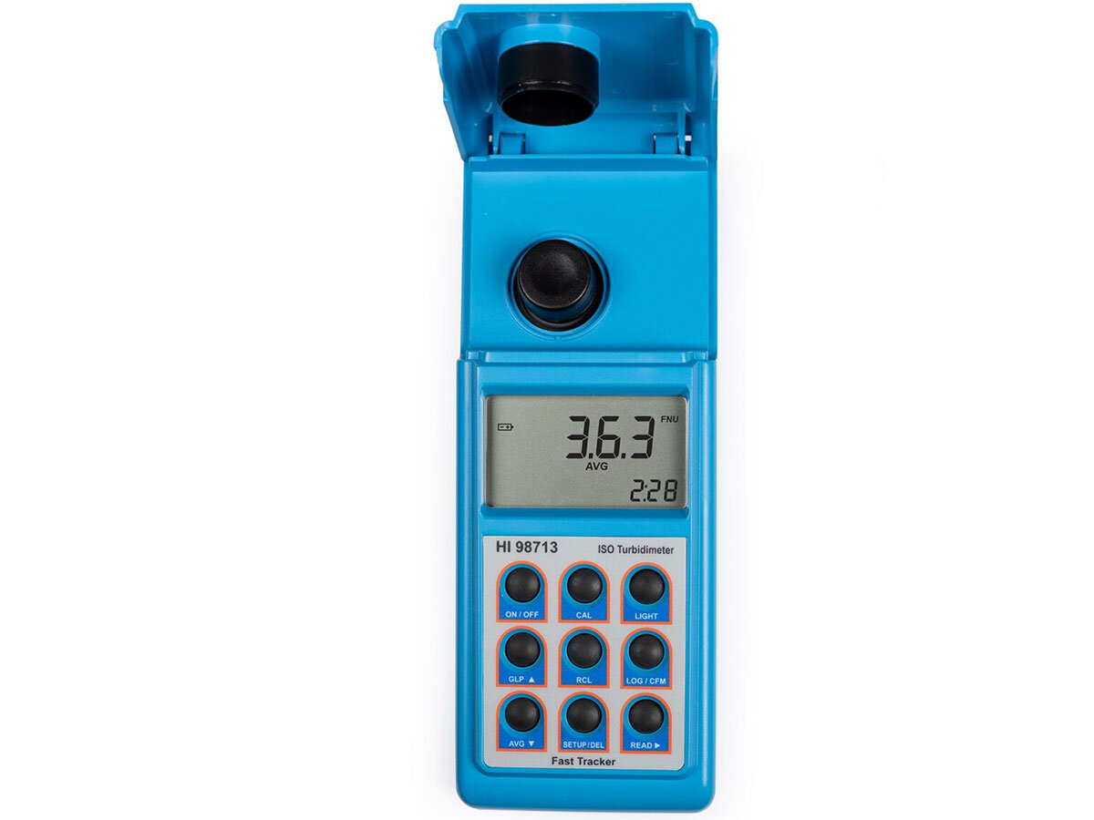 Máy đo độ đục tiêu chuẩn ISO Hanna HI98713-02 Máy đo độ đục tiêu chuẩn ISO Hanna HI98713-02