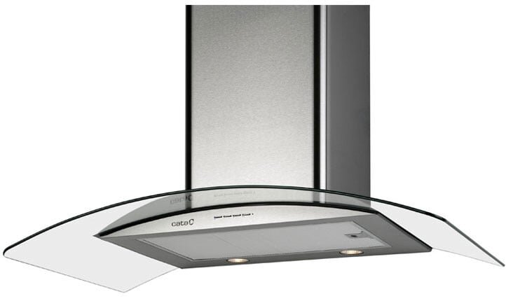 Máy hút mùi áp tường kính cong Gamma 600