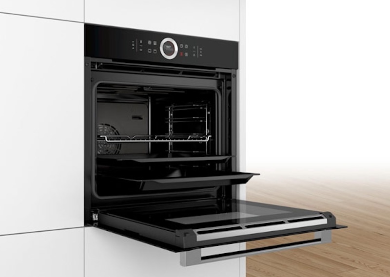 Lò nướng âm tủ 71 lít Bosch HBG635BB1 cung cấp 5 chế độ nướng linh hoạt,