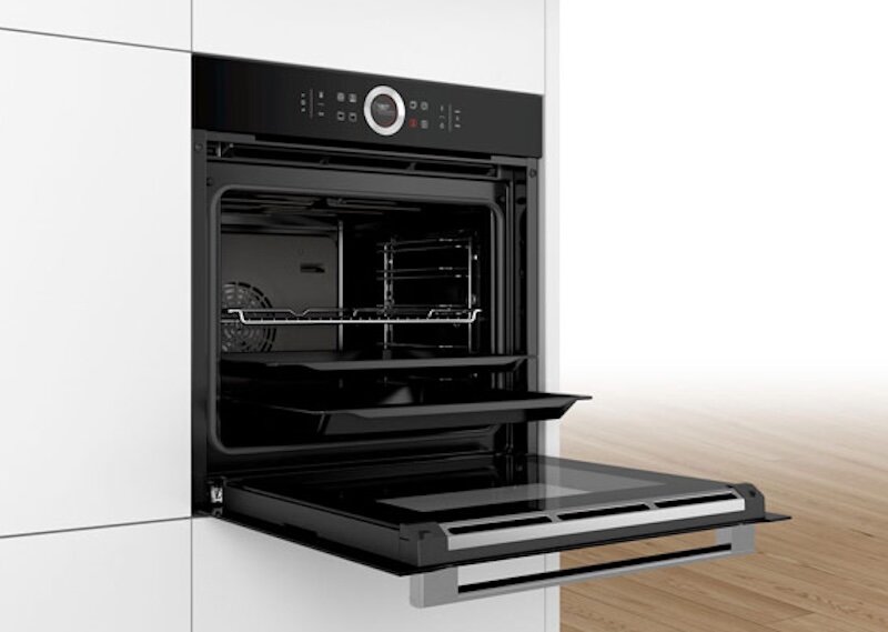 Lò nướng âm tủ 71 lít Bosch HBG635BB1 cung cấp 5 chế độ nướng linh hoạt,