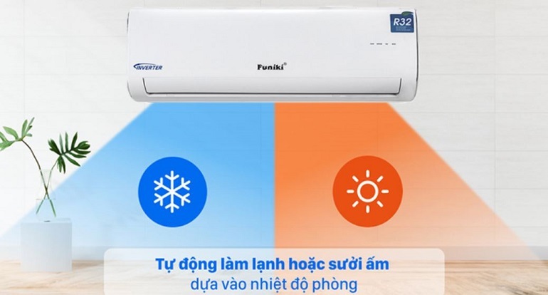 Điều hòa Funiki Inverter 18000 BTU 2 chiều HIH18TMU gas R-32 3 Thiết kế điều hòa Funiki HIH18TMU (HIH 18TMU)