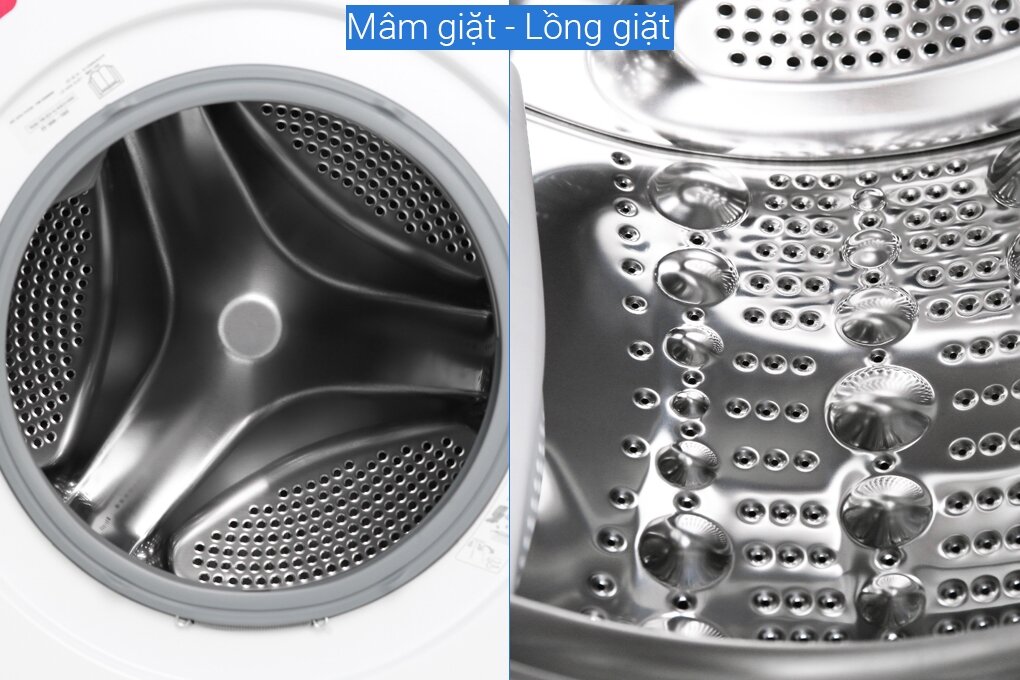 Lồng giặt bằng thép không gỉ Máy giặt lồng ngang LG