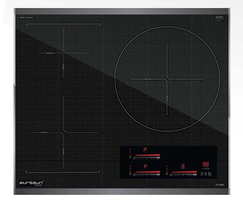 Eurosun EU-T905G sở hữu thiết kế âm bàn bếp hiện đại