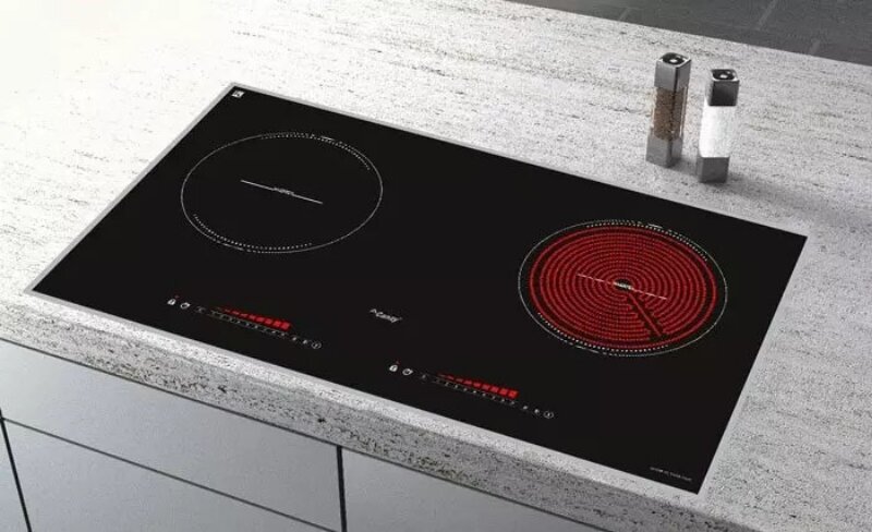 Bếp từ hồng ngoại âm 2 vùng nấu Canzy CZ-79DT