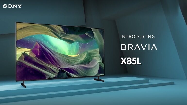 Google tivi Sony 4K 55 inch KD-55X85L thiết kế