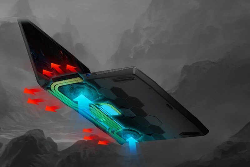 Tản nhiệt MSI Gaming Katana 15 B13VGK-2065VN