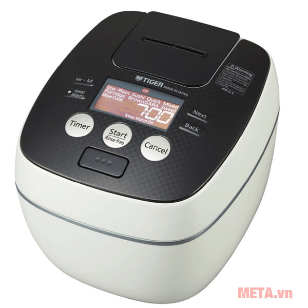 Nồi cơm điện tử cao tần áp suất kép Tiger JPB-G18S - 1.8 lít