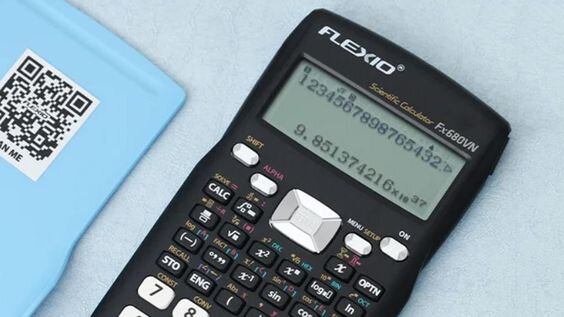 Hiển thị đầy đủ phép tính trên màn hình lớn 1