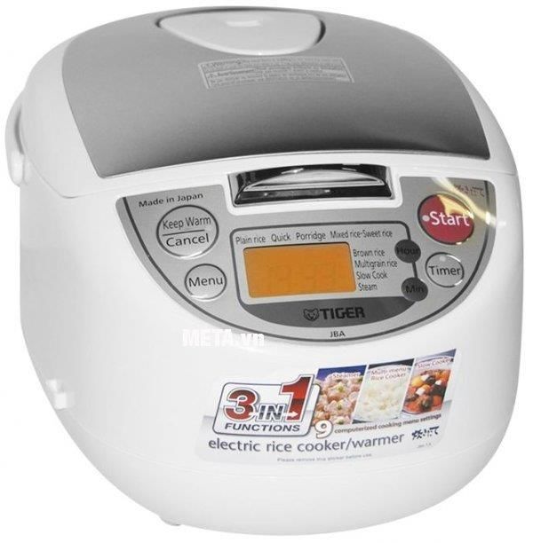 Nồi cơm điện tử Tiger JBA-T10W 1 lít Nồi cơm điện tử Tiger JBA-T10W 1 lít