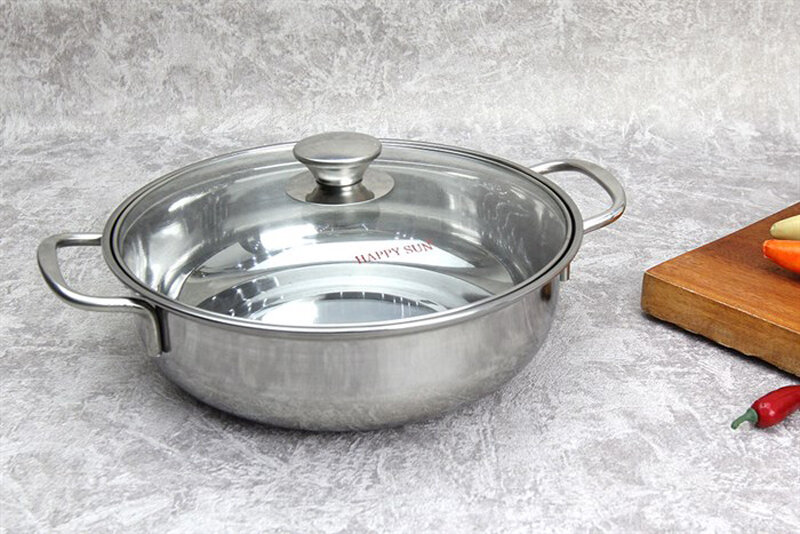 Nồi lẩu inox đáy từ 24 cm Happy Sun L24-HS Nồi lẩu inox đáy từ 24 cm Happy Sun L24-HS