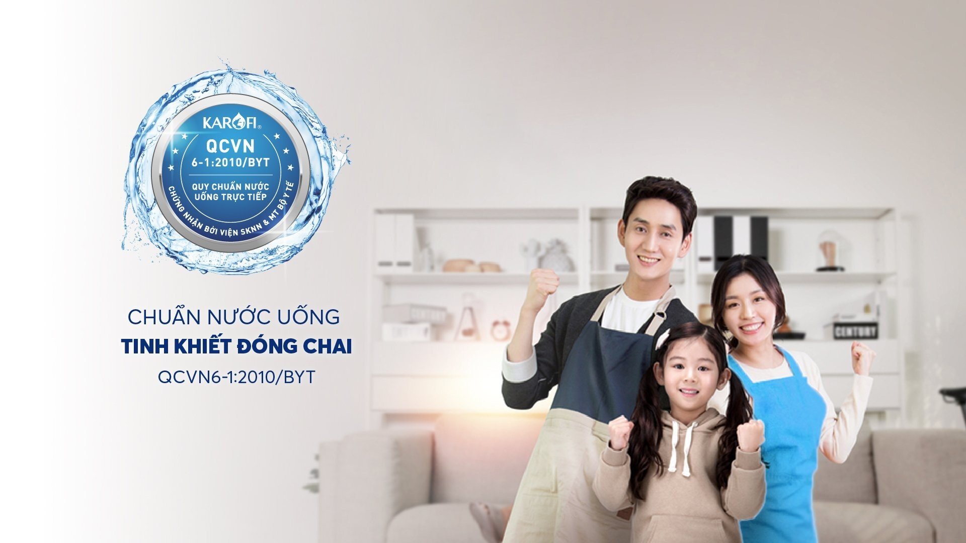 Máy lọc nước cho ra nguồn nước tinh khiết Máy lọc nước