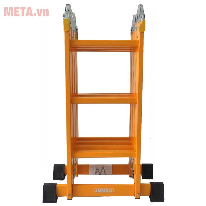 Thang nhôm gấp đa năng 4 đoạn Jumbo B303 Thang nhôm gấp đa năng 4 đoạn Jumbo B303