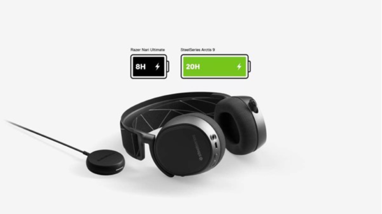 Tai nghe không dây Steelseries Arctis 9 Wireless - Black 61484