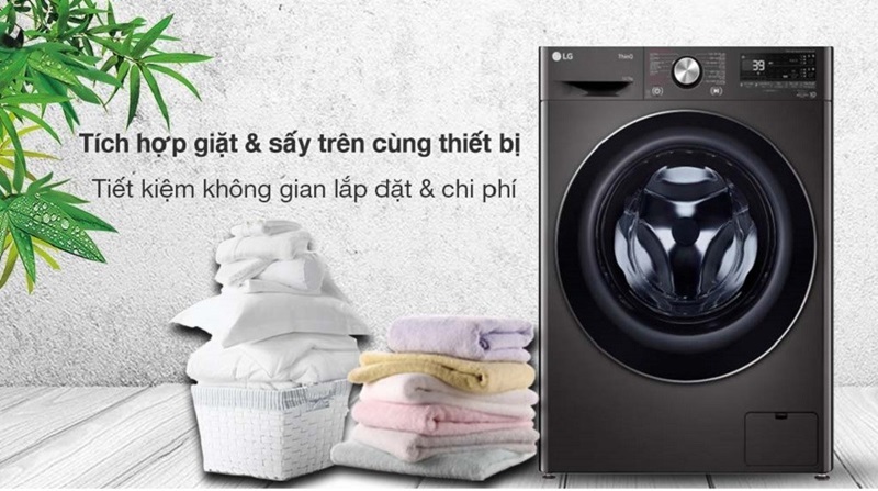 Máy giặt sấy LG Inverter giặt 12Kg sấy 7Kg FV1412H3BA 5 Máy giặt sấy LG Inverter giặt 12Kg sấy 7Kg FV1412H3BA