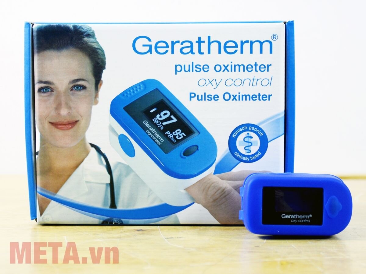 Máy đo nồng độ oxy trong máu Geratherm GT-300C203 Máy đo nồng độ oxy trong máu Geratherm GT-300C203