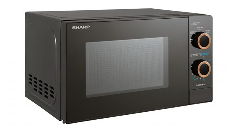  Lò vi sóng Sharp 20 lít R-2031E-GL có công suất đến 800W