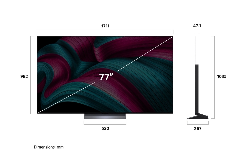 Smart Tivi LG OLED evo AI 4K 77 inch OLED77C5PSA 2 Smart tivi LG OLED evo AI 4K 77 inch OLED77C5PSA