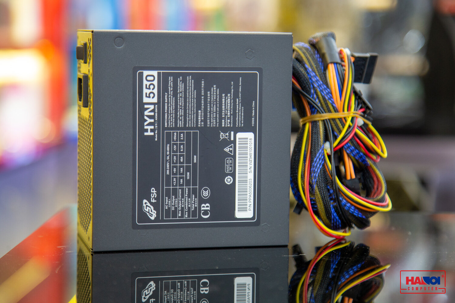 Nguồn FSP Power Supply HYN Series HYN550ATX  Active PFC (Màu Đen) giới thiệu 3